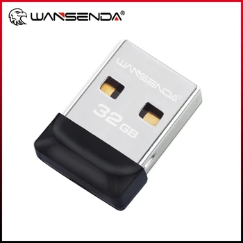 Πλήρη απόδοση 100% Wansenda USB Drive Λάμψης Σούπερ Μικροσκοπικό Μανδρών Drive 64GB 32GB 16GB 8GB 4GB Αδιάβροχο USB Pendrive Ραβδιών Μνήμης