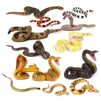Ρεαλιστική Κύκλου Ζωής Φίδι,Φάρσα Στηρίγματα Τρομακτικό Ζούγκλα Ζώο Python Κόμπρα Φίδι Boa Constrictor Άγριο Ερπετό Μοντέλο Ειδώλια Παιχνίδια