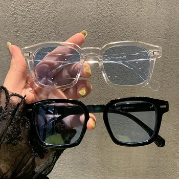 Ρετρό Vintage Τετραγωνικά γυαλιά Ηλίου Πλαισίων για τις Γυναίκες, Άνδρες, για άνδρες και για Γυναίκες Διαφανής Υπαίθρια Σπορ Απαλλάσσοντάς Μαύρα γυαλιά Ηλίου Γυαλιά ηλίου UV400