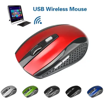Ρυθμιζόμενο DPI Ποντίκι 2.4 GHz Ασύρματο Ποντίκι 6 Κουμπιών Οπτικό Ποντίκι Gaming Gamer Ασύρματα Ποντίκια με Δέκτη USB για τον Υπολογιστή PC