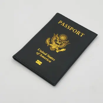 Ταξίδια PU Δερμάτινη θήκη για Διαβατήριο Εξατομικευμένες Γυναίκες Ροζ ΗΠΑ Διαβατήριο Κάτοχος Αμερικανικού Καλύψεις για το Διαβατήριο Κορίτσια Σακούλα Διαβατήριο