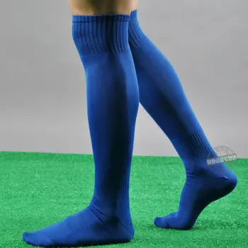Το 2019 των Ατόμων Μόδας Αθλητικών ποδοσφαίρου Ποδοσφαίρου απλό Μακριές Κάλτσες Πάνω από το Υψηλό Γόνατο Καλτσών του Μπέιζμπολ, Χόκεϊ 6 Χρώματα