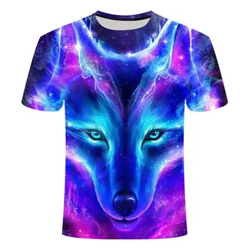 Το 2020 Μαγεία Galaxy Λύκος φούτερ, T-shirt για άνδρες και για γυναίκες μόδα T-shirt T-shirt 3D φούτερ casual πουκάμισο