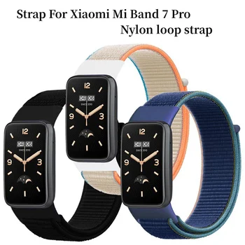 Το νάυλον Λουρί Για Xiaomi Mi Band 7 Pro Σπορ Έξυπνο Ρολογιών Αντικατάστασης Ζωνών Βραχιολιών για το Xiaomi Ζώνη 7 Pro Wristband Λουρί