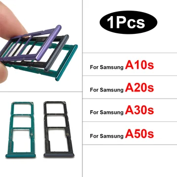 Το νέο Dual SIM Υποδοχή Κάρτας SD Κατόχων Δίσκων Καρτών Προσαρμοστών Για το Samsung Galaxy A10s A20s A30s A50s Μέρη Επισκευής