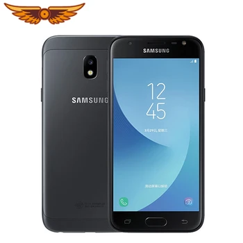 Το πρωτότυπο Samsung Galaxy J3 (2017) J330F 5.0 Ίντσες Quad-core 2GB RAM 16GB ROM LTE ΌΧΙ NFC 13MP Κάμερα Διπλό Ξεκλειδωμένο SIM Κινητό τηλέφωνο