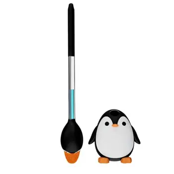 Τουαλέτα Μπολ Βούρτσα Και Κατόχου Penguin Καθαρίζοντας Βούρτσα Τουαλέτας Να Ορίσετε Αυτόματες Ψήκτρες Για Μπάνιο Με Τον Κάτοχο Αεριζόμενο