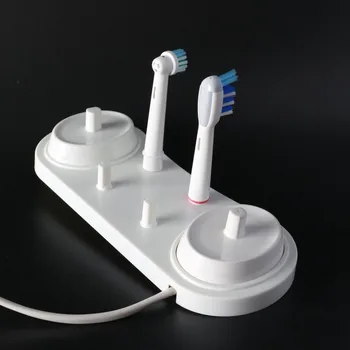 Υποστήριγμα κατόχων για το Προφορικό Β Ηλεκτρική Οδοντόβουρτσα Μπάνιο Οδοντόβουρτσα Stander Υποστήριξη Βάσεων Δοντιών Κεφάλια Βουρτσών με το Φορτιστή Τρύπα