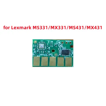 Υψηλής Ποιότητας WW Έκδοση 40K Σελίδες 55B0ZA0 Τύμπανο Chip για Lexmark MS331/MX331/MS431/MX431