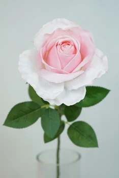 Υψηλής Ποιότητας Αυξήθηκε Λουλούδι Πραγματικό Αφής Ενυδατική ενιαία Μεγάλη Τεχνητή Τριαντάφυλλα Γάμο ανθοστολισμός Ψεύτικο Λουλούδι
