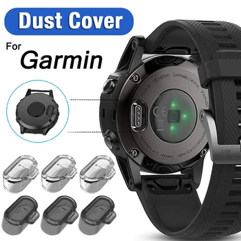 Φορτιστής Λιμένων Προστατευτικό TPU Αντι-σκόνη Βύσματα Τοποθέτηση για το Garmin Fenix 7 7S 7X 6S Plus 6 6X Smartwatch Κάλυψη Καπ Προστατευτική Περίπτωση