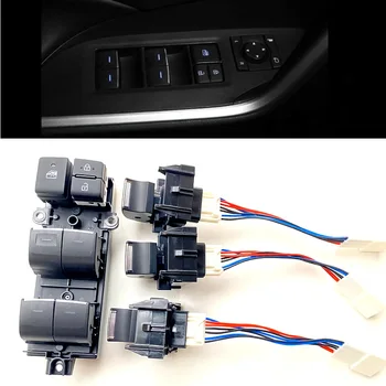 Φωτισμένο των ΟΔΗΓΉΣΕΩΝ Δύναμης Ανυψωτών Παραθύρων Κουμπί Διακοπτών Για τη Toyota RAV4 RAV 4 ΧΡ Corolla, Camry 2018-2023 Οδήγηση Backlight Αναβάθμιση