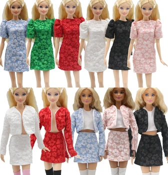 Χειροποίητα ρούχα σετ / gird παλτό + φούστα / 30cm κούκλα ρούχα φθινόπωρο φορούν στολή Για το 1/6 Xinyi FR ST Κούκλα Barbie παιχνίδι