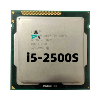 Χρησιμοποιείται Core i5 2500S 2.7 GHz Quad-Core 6M 5GT/s Επεξεργαστής SR009 Socket 1155 cpu I5-2500S Δωρεάν αποστολή