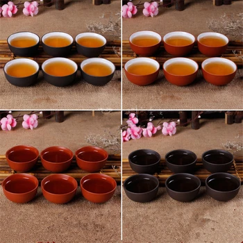 2pcs/lot zisha φλυτζάνια τσαγιού μωβ άργιλο κύπελλο 30ml yixing φλιτζάνι pu er τσάι εργαλεία kungfu φλυτζάνι τσαγιού δώρο πίνουν τσάι εργαλείο