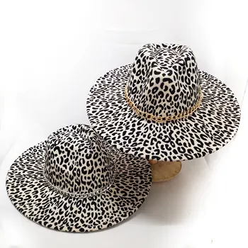 Leopard Καπέλα Καπέλο Για Γυναίκες Για Άνδρες Και Για Γυναίκες Σταγόνα Νερό Πάνω Τους Άνδρες Και Τις Γυναίκες Πτώση, Αισθητή Χειμώνας Καπέλο Jazz Cap Καπέλο Εκκλησιών Χειμώνα Φθινόπωρο Χονδρικής