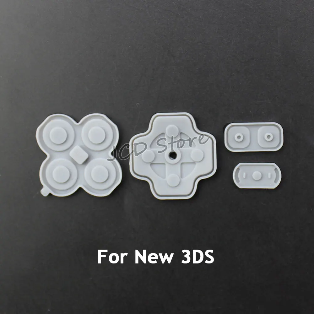 JCD Αντικατάσταση Λαστιχένια Αγώγιμα Μαξιλάρι Κουμπιών Αριθμητικών πληκτρολογίων Για το Xbox 360 Ένα SNES NGC Wii ΜΑΞΙΛΆΡΙ ΑΣ N64 Για το Νέο 3DS XL LL NDSL NDSi XL LL