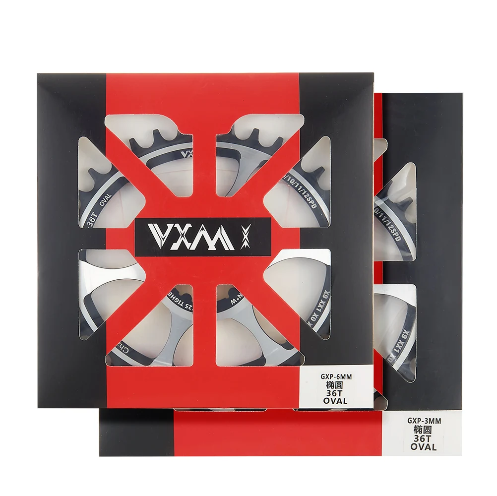 VXM GXP Οβάλ Chainring 3mm 6mm Όφσετ, Άμεση Τοποθετεί για Sram XX1 Αετός X01 X1 X0 X9,32T 34Τ 36T, MTB Ποδήλατο Ποδήλατο Δρόμου