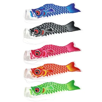 Γελοιογραφία Ψάρια Αέρα Κάλτσα Σημαία Πολύχρωμο Ιαπωνικό Στυλ Ανεμούριο Κυπρίνος μίνι Koinobori Δώρα Ψάρια Αέρα Streamer Σπίτι Διακόσμηση του Πάρτυ